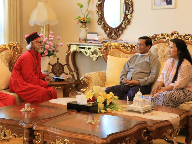 Moran Mor Athansius Yohan Metropolitan Meets With Myanmar Vice President - Believers Eastern Church