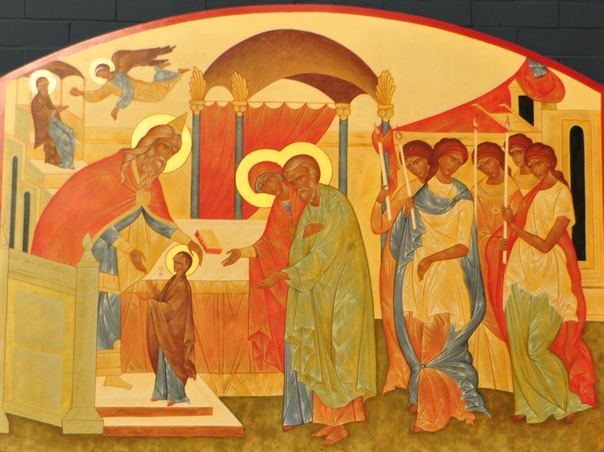 presentation of the theotokos in the temple