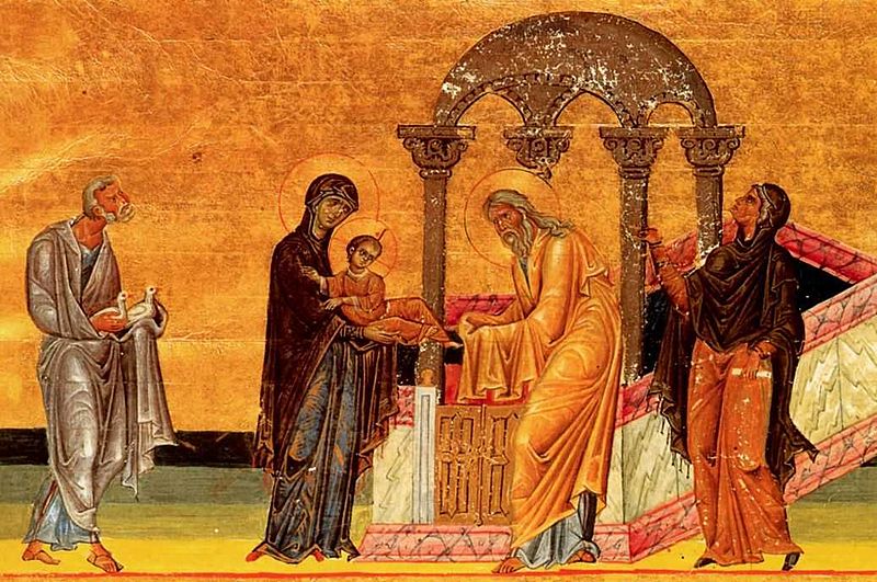 presentation of jesus in the temple feast